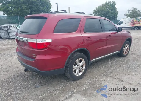 2013 Dodge Durango Crew from USA, damaged, VIN 1C4RDJDG1DC686644